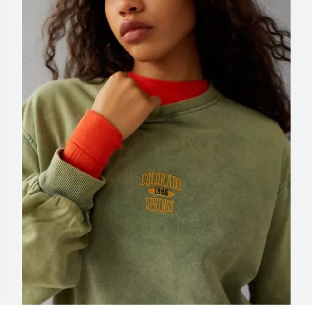 UO Green Colorado Springs Sweatshirt - Picture 5 of 5